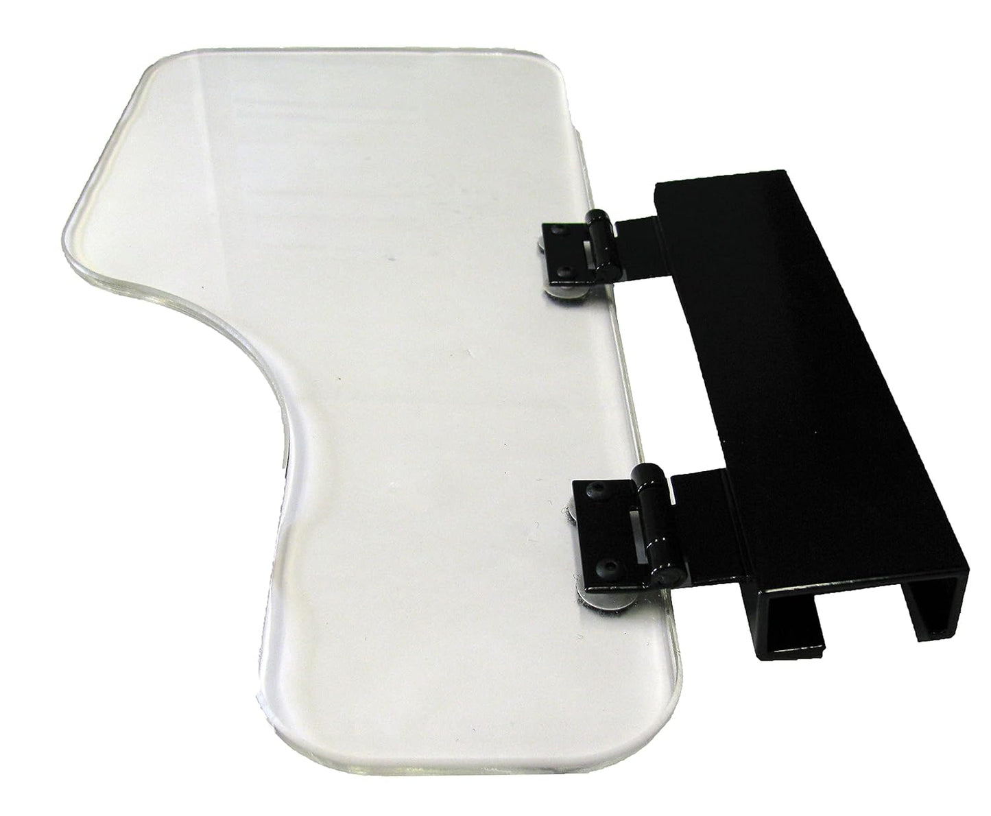 The Aftermarket Group Wheelchair Half Lap Tray, Clear Acrylic, Flip-Up Hardware, Right, TAGAC010036